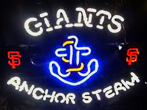 Anchor Steam Giants Neon Sign